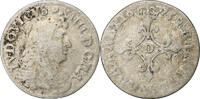 France 4 Sols des Traitants Louis XIV, Vimy, Argent, Gadoury:103 -
