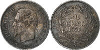 France 20 Centimes Napoléon III, Paris, Argent, Gadoury:305 -