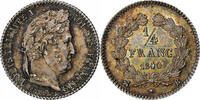 France 1/4 Franc Louis-Philippe Ier, Rouen, Argent, PCGS -