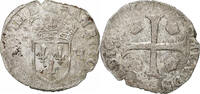 France Douzain aux deux H Henri III, Paris, 1er Type, Argent -