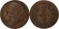 France 12 Deniers Louis XVI, Rouen, Cuivre, Gadoury:15 -