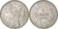 France 1 Franc Cérès, Paris, Argent, Gadoury:465a -