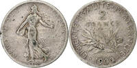 France 2 Francs Semeuse, Paris, Argent, Gadoury:532 -