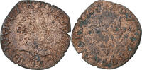 France Double Tournois Henri III, Poitiers, Cuivre, Gadoury:455 -