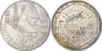 France 10 Euro Haute-Normandie, Monnaie de Paris, Argent, KM:1738 -