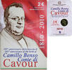 Italie 2 Euro Camillo Benso comte di Cavour, Rome, FDC -