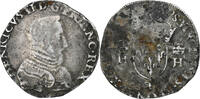 France Teston Henri II, Nantes, Argent, Gadoury:373a -