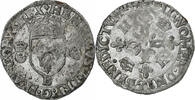 France Douzain aux croissants Henri II, Rouen, Billon, Gadoury:357 -