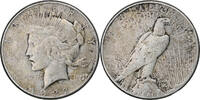 États-Unis Dollar Peace, San Francisco, Argent, KM:150 -