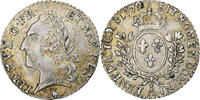 France 1/20 Écu à la vieille tête Louis XVI, Paris, 2ème semestre -