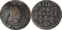 France Liard Louis XIV, Meung-sur-Loire, Cuivre, Gadoury:80, KM:192 -
