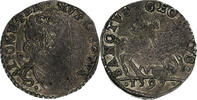Italie Giorgino Duché de Ferrare, Alfonso II d'Este, Ferrara, Argent -