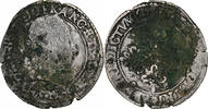 France 1/2 Franc Henri III, Nantes, Argent, Gadoury:487 -