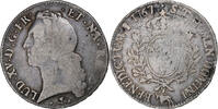 France Écu de Béarn au bandeau Louis XV, Pau, Argent, Gadoury:322a -