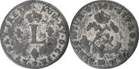 France Double Sol Louis XV, Strasbourg, Billon, Gadoury:281 -