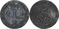 France Double Sol Louis XV, Paris, 2ème semestre, Billon -