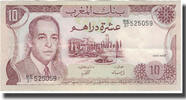 Maroc 10 Dirhams Billet, KM:57b -