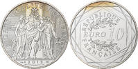 France 10 Euro Hercule, Monnaie de Paris, Argent -