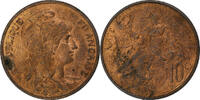 France 10 Centimes Dupuis, Paris, Bronze, Gadoury:277, KM:843 -