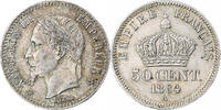 France 50 Centimes Napoléon III, Paris, Argent, Gadoury:417 -
