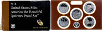États-Unis Quarters set America The Beautiful, San Francisco, BE -