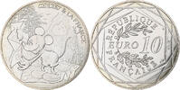 France 10 Euro Mickey (Corse), Monnaie de Paris, Argent -