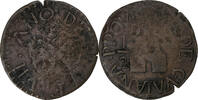 Guyana 1/2 Réal Ferdinand VII, Royalist coinage, Cuivre, KM:41 -