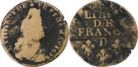 France Liard Louis XIV, Lyon, Cuivre, Gadoury:81 -