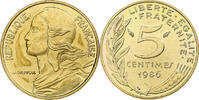 France 5 Centimes Marianne, Pessac, BU, Bronze-Aluminium -