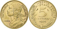 France 5 Centimes Marianne, Paris, Bronze-Aluminium, Gadoury:175 -