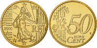 France 50 Euro Cent BE, Monnaie de Paris, Or nordique, KM:1287 -