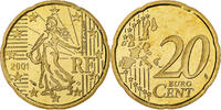France 20 Euro Cent BE, Monnaie de Paris, Or nordique, KM:1286 -