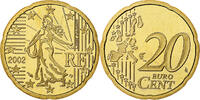 France 20 Euro Cent BE, Monnaie de Paris, Or nordique, KM:1286 -