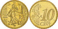 France 10 Euro Cent BE, Monnaie de Paris, Or nordique, KM:1285 -