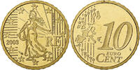 France 10 Euro Cent BE, Monnaie de Paris, Or nordique, KM:1285 -