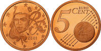 France 5 Euro Cent BE, Monnaie de Paris, Cuivre plaqué acier -