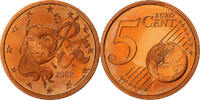 France 5 Euro Cent BE, Monnaie de Paris, Cuivre plaqué acier -