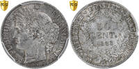 France 50 Centimes Cérès, Paris, Argent, PCGS, SPL+, Gadoury:419a -
