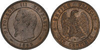 France 10 Centimes Napoléon III, Paris, Bronze, Gadoury:248 -