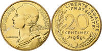 France 20 Centimes Marianne, Paris, Bronze-Aluminium, Gadoury:332 -