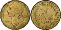 France 20 Centimes Marianne, Paris, Bronze-Aluminium, Gadoury:332 -