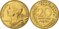 France 20 Centimes Marianne, Paris, Bronze-Aluminium, Gadoury:332 -