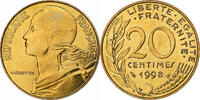 France 20 Centimes Marianne, Pessac, BU, Bronze-Aluminium -