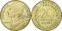 France 20 Centimes Marianne, Paris, Bronze-Aluminium, Gadoury:332 -