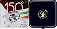 Italie 2 Euro Rome capital of Italy, BE, Rome, Bimétallique -