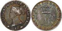 Italie 10 Soldi Duché de Parme, Maria Luigia, Parme, Argent, KM:27 -