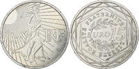 France 15 Euro Semeuse, MDP, Argent, KM:1535 -