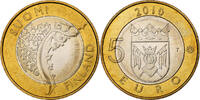 Finlande 5 Euro Varsinais-Suomi, Vantaa, Bimétallique, KM:158 -