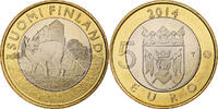 Finlande 5 Euro Fox, Vantaa, Bimétallique, KM:210 -
