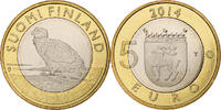 Finlande 5 Euro White-tailed eagle, Vantaa, Bimétallique, KM:209 -